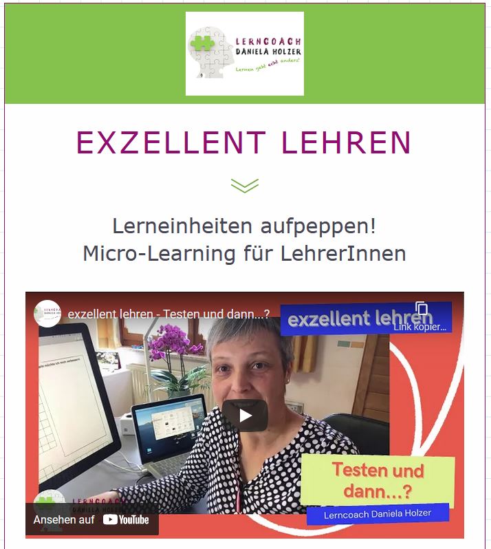 Exzellent lehren